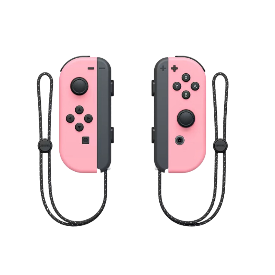  จอยเกมไร้สาย Nintendo Switch Joy Controller สีชมพูพาสเทล